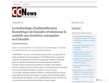 Tablet Screenshot of charlescopin-news.com